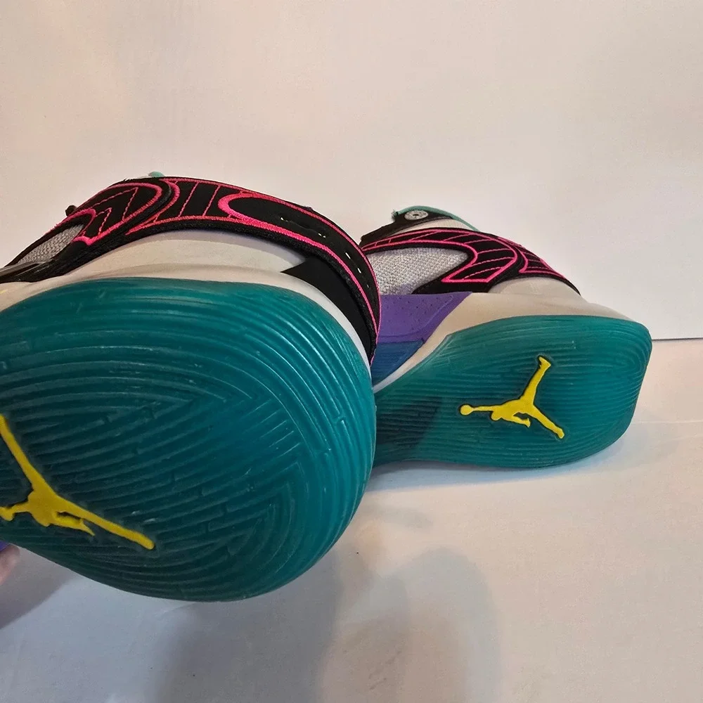 Jordan Luka 2 The Luk.AI Basketball Shoes Black Purple DZ3498-007 Mens 5Y